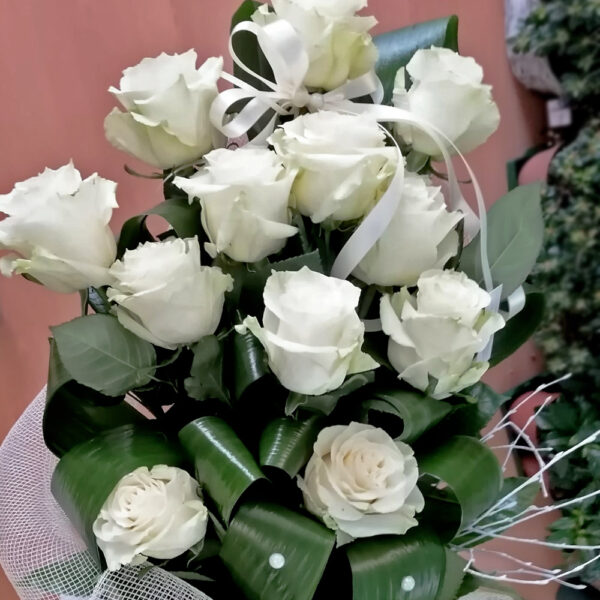 Bouquet Di Rose Bianche